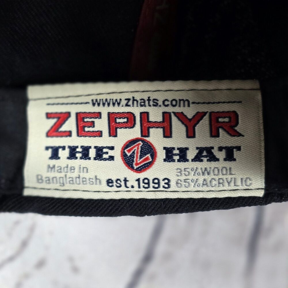 Vintage Zephyr Arkansas Razorback Fitted 7 1/4 Wool Blend Cap - Picture 4 of 7
